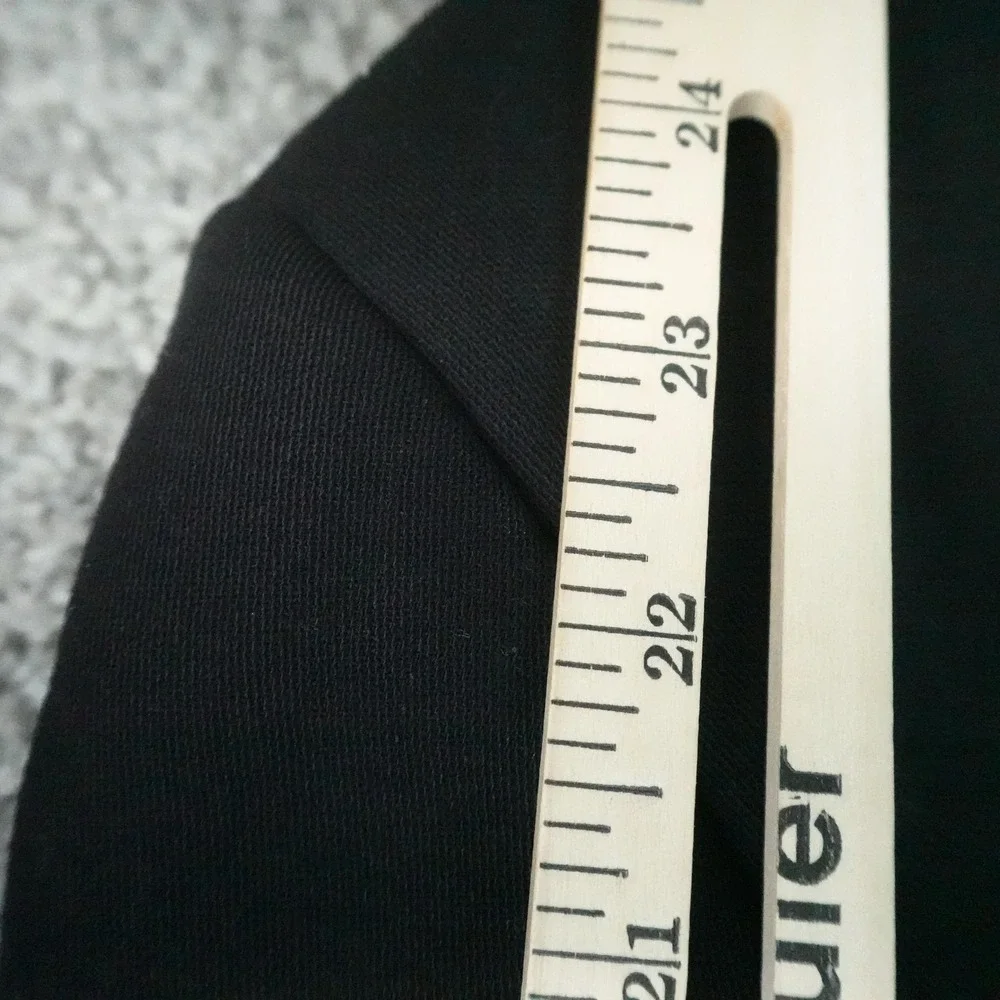 VTG Banana Republic Blazer Mens 38S Black Wool Button Sport Coat Suit Jacket Y2K
